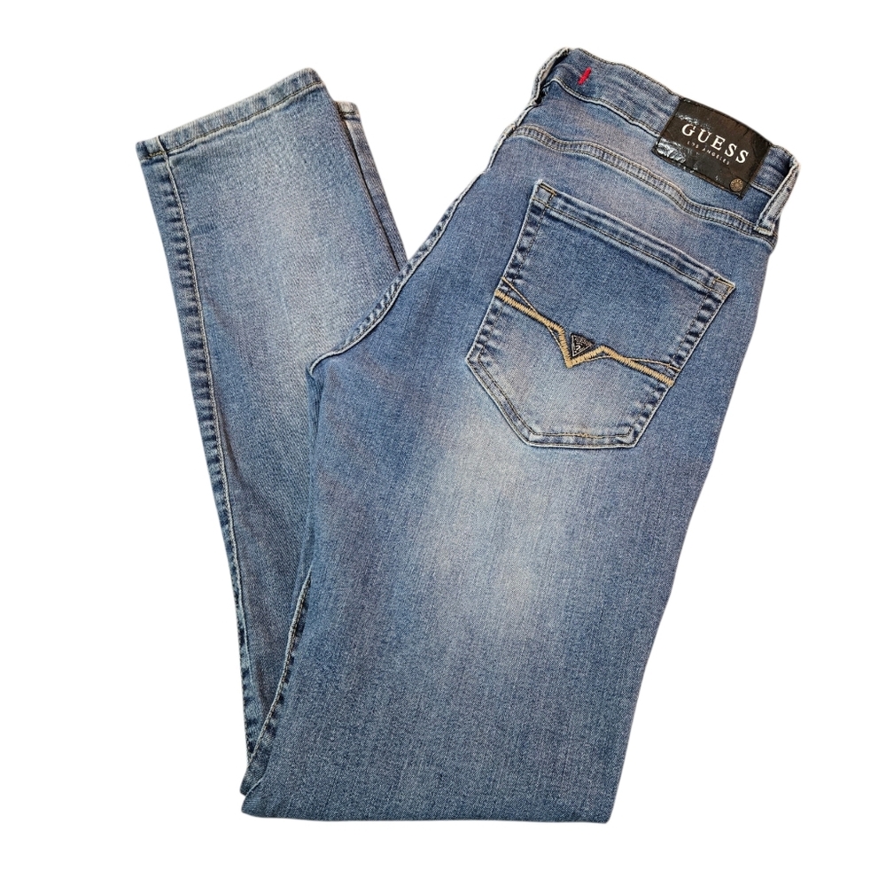 Men's Guess Jeans Medium Rise Skinny Size 31 X 32